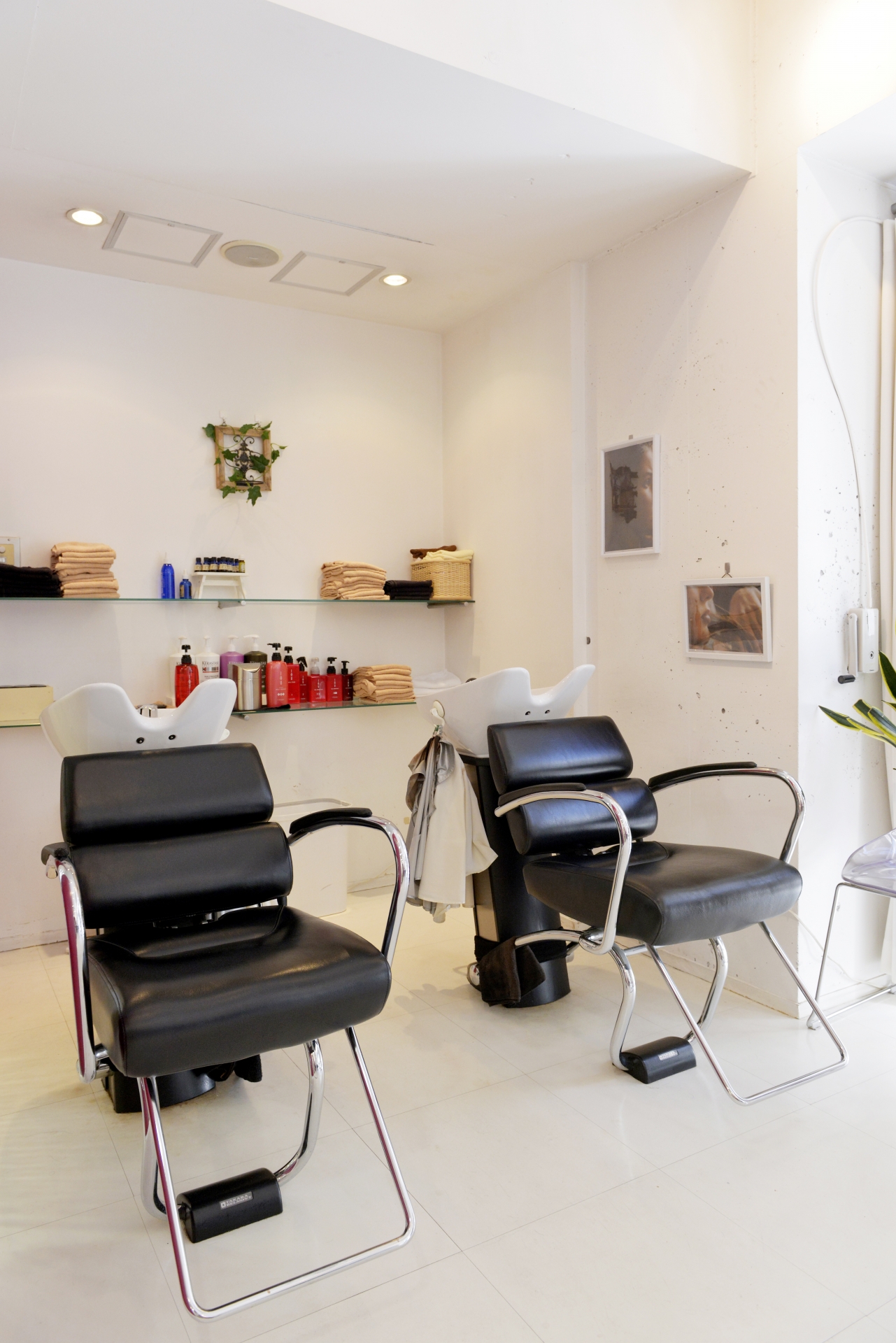 シャンプーブース